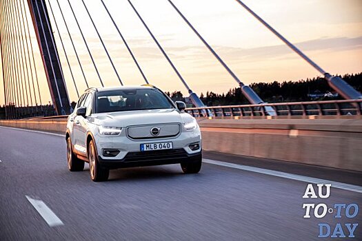 В Украине стартовали продажи электрического кроссовера XC40 Recharge