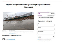 Тюменцы собирают подписи из-за отсутствия автобусов в Ново-Комарово