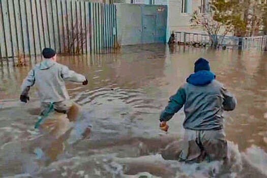 МЧС: Оренбург принимает волну паводка из Орска, начинается обильный приток воды