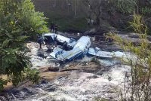 В Бразилии разбился Beechcraft King Air с известной певицей на борту
