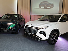 В Dongfeng назвали сроки старта продаж кроссоверов Huge и Mage