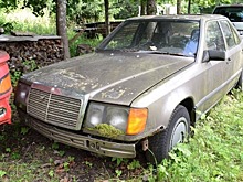 Видео: как заводится Mercedes-Benz W124, который бросили на 16 лет