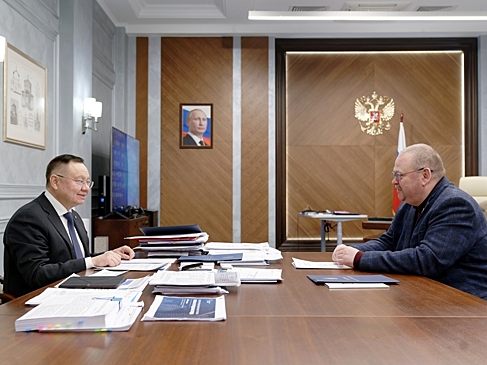 Файзуллин и Мельниченко обсудили модернизацию объектов коммунальной инфраструктуры и реализацию нацпроекта «Жилье и городская среда»