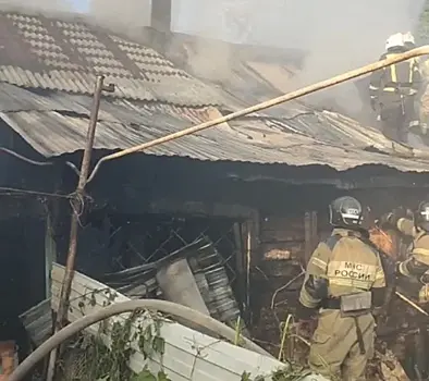 В Самаре 30 мая загорелся дом на улице Воронежской