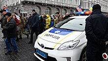 В Киеве заблокировали базу "Национального корпуса"