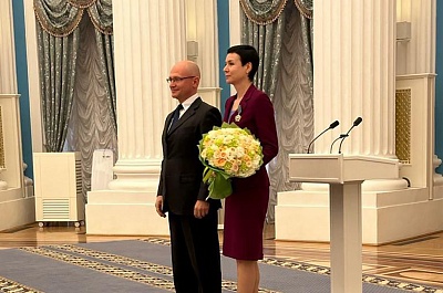 Сенатора от Ростовской области Ирину Рукавишникову наградили орденом дружбы
