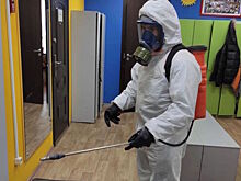 Санитарную обработку провели в Филимонковском детском доме-интернате «Солнышко»