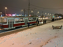 В Самаре на Ново-Садовой парализовано движение трамваев