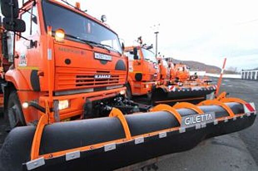 Более 15 единиц техники выведены на дороги Шкотовского района