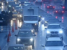 Пробки на дорогах Москвы достигли девяти баллов