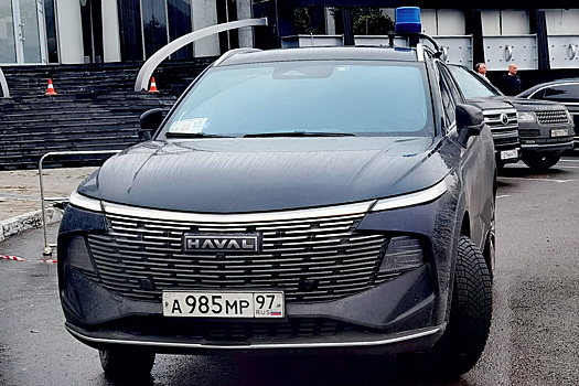 Фотофакт: российские спецслужбы стали закупать новейший Haval F7