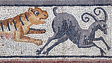 В Израиле нашли римскую мозаику возрастом 1600 лет