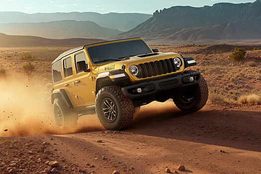 Jeep Wrangler получил новую спецверсию Willys 392 с мотором V8 Hemi