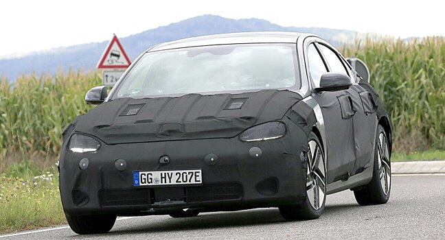 Hyundai тоже копирует «Жука» от Volkswagen? Опубликованы фото нового Ioniq 6 за полгода до дебюта