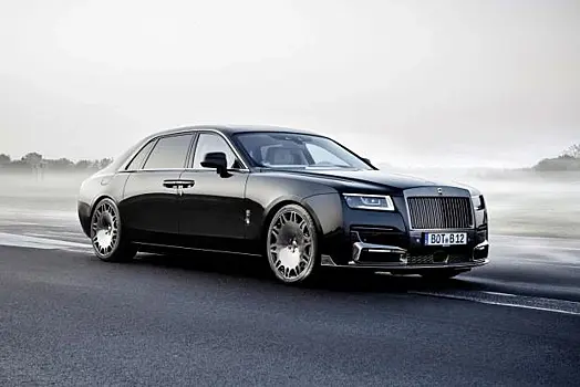 Gif-обзор: Король премиума Rolls-Royce Ghost получил особую версию Brabus 700