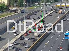 Два автомобиля столкнулись на проспекте Мира