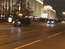 ГИБДД проверит видеозапись гонок возле здания Минобороны в Москве