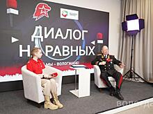 Юнармейцы Вологды «на равных» поговорили с генерал-полковником Леонидом Шумиловым