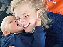 Саша Бортич поделилась стильными фото с подросшим сыном