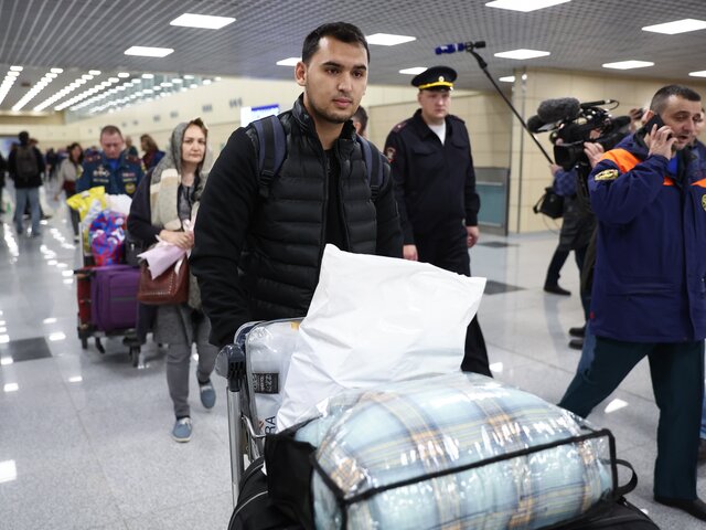 Большинство прибывших эвакуационным рейсом Каир–Москва разместят в ПВР в Волоколамске