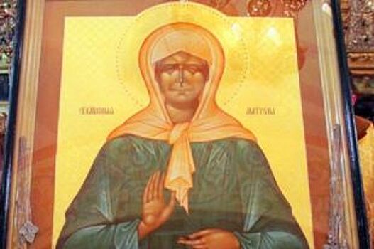 В Нижний Новгород прибыла икона блаженной Матроны Московской