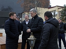 В Махачкале построили новый благоустроенный сквер