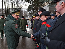 Замминистра обороны России генерал армии Дмитрий Булгаков принял участие в торжественном открытии памятника генерал-полковнику Василию Никитину