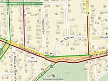 Очевидцы: в Калининграде на проспекте Мира столкнулись три автомобиля и автобус