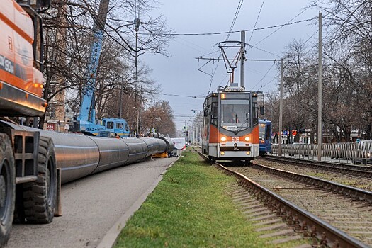 Движение трамваев по улице Московской в Краснодаре восстановлено