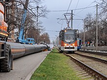 Движение трамваев по улице Московской в Краснодаре восстановлено