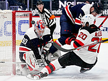 Вратарь «Вашингтона» Илья Самсонов второй раз в карьере сыграл на ноль в НХЛ