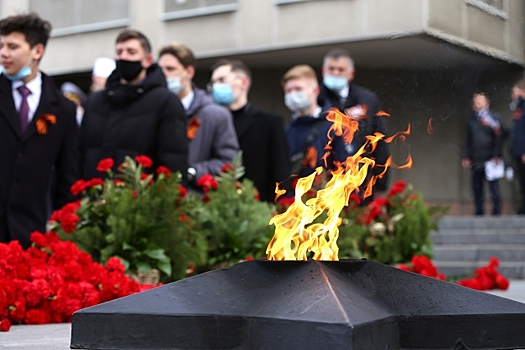 В Красноярске почтили минутой молчания память погибших в годы войны