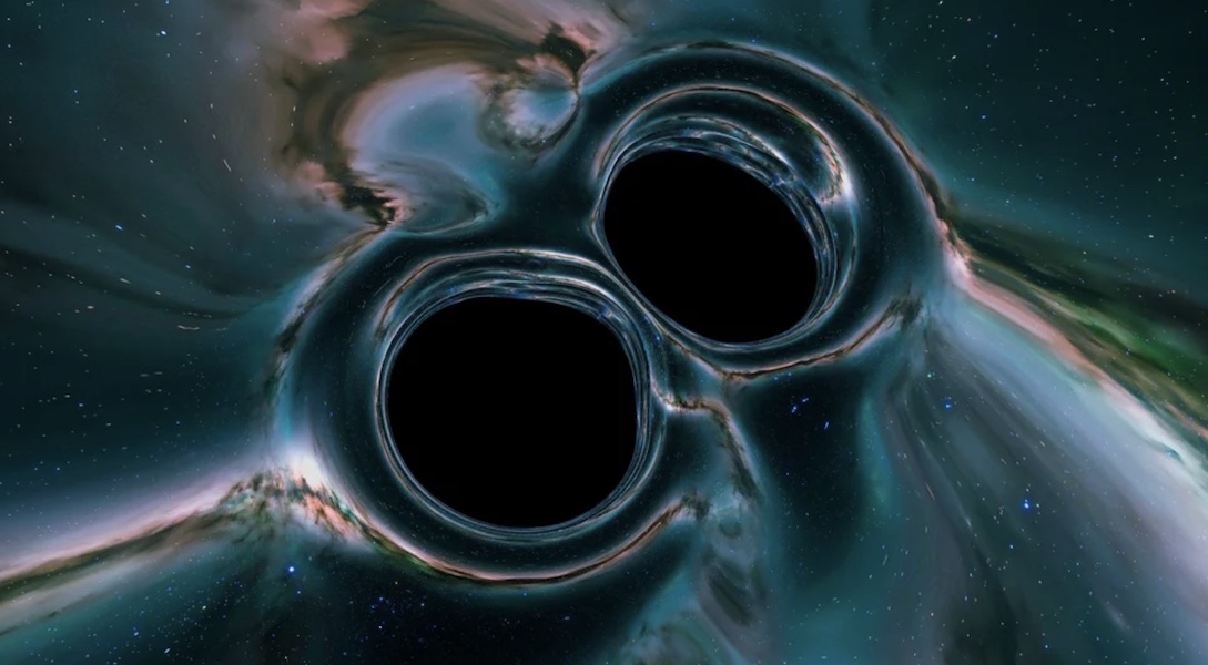 Ученые впервые определили, куда полетел результат столкновения двух черных дыр