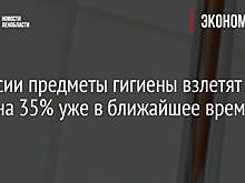 В России предметы гигиены взлетят в цене на 35% уже в ближайшее время