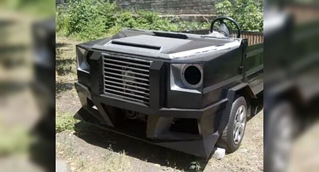 Украинец попытался переделать ЛуАЗ в «Гелик», но ничего не получилось