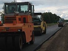Разбитую омскую трассу в Муромцево отремонтируют до октября