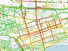 Дождь снова «остановил» Ростов в 10-балльных пробках