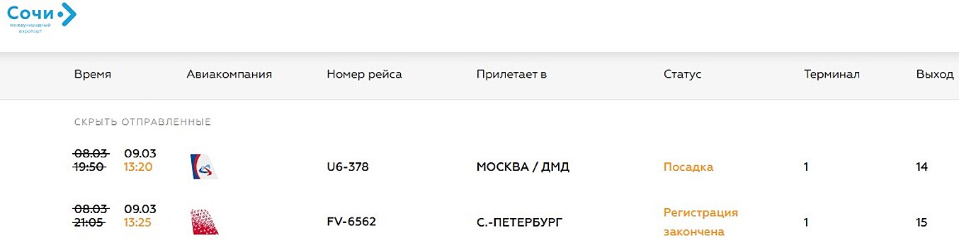 Сотни пассажиров застряли в аэропорту главного российского курорта богачей