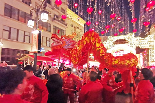 Впервые в столице стартовал фестиваль "Китайский Новый год в Москве"