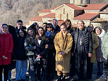 Студенты КЧР посетили Зеленчукский монастырь в рамках празднования 800-летия А. Невского