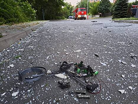 Очевидцы сообщили о двух сбитых беспилотниках в Новой Москве