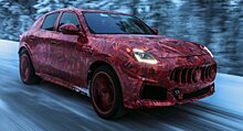 Maserati тестирует кроссовер Grecale в зимних условиях