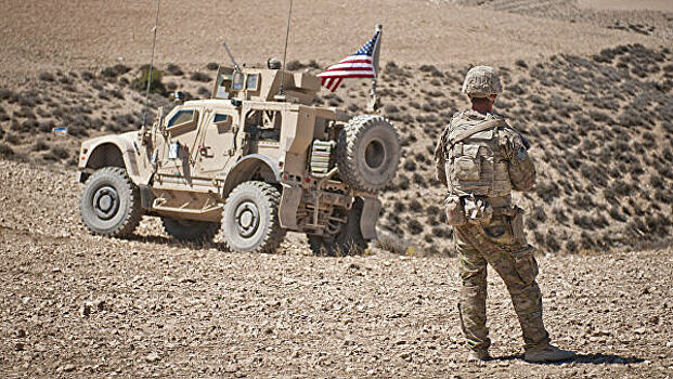 Колонна армии США зашла в Сирию с территории Ирака
