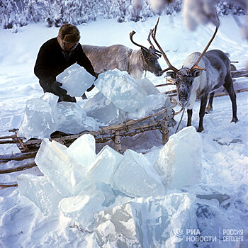 GEO (Франция): в Сибири с охотниками за льдом