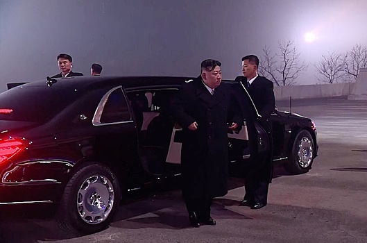 Ким Чен Ын пересел на Mercedes-Maybach GLS, несмотря на санкции