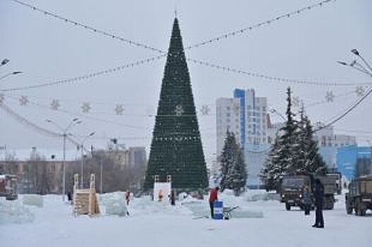 Когда открытие елки в городе Барнауле на пл. Сахарова?