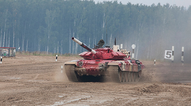 Русские танкисты хуже украинцев стрелять не могут