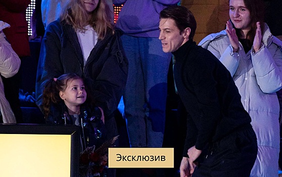 6-летняя дочь Месхи от Климовой поддержала папу на съемках «Ледникового периода»