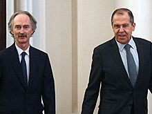 Лавров и спецпосланник ООН Педерсен обсудили урегулирование кризиса в Сирии
