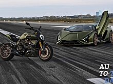 Ducati представил спецверсию супербайка Diavel 1260 Lamborghini
